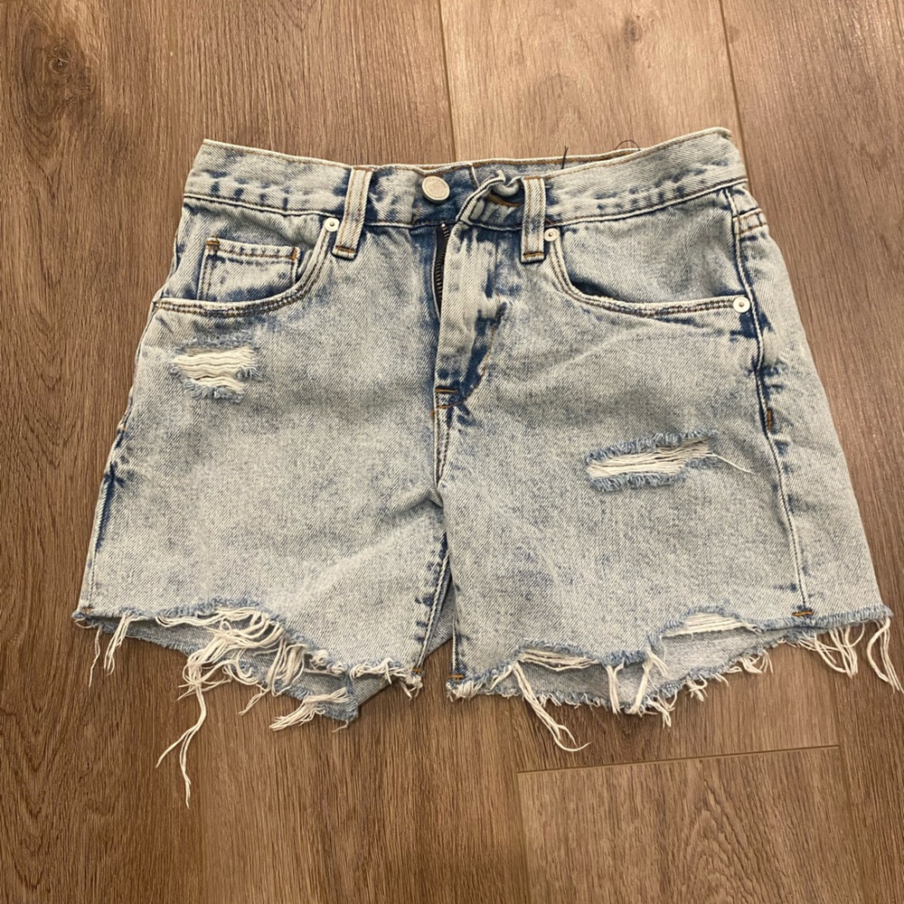 Denim shorts Blanc NYC